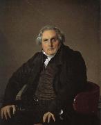 Jean-Auguste Dominique Ingres Mr. Bertin portrait oil painting